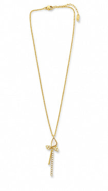 Ivoria Bow Gold Necklace