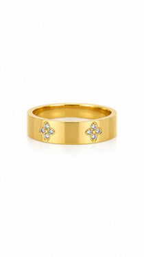 Petaline Gold Ring