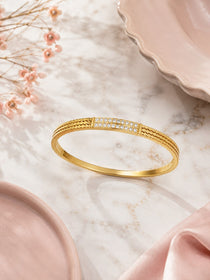 Serena Gold Plated Bangle