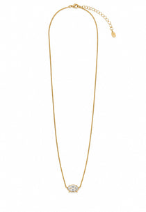 Marquise Gold Necklace