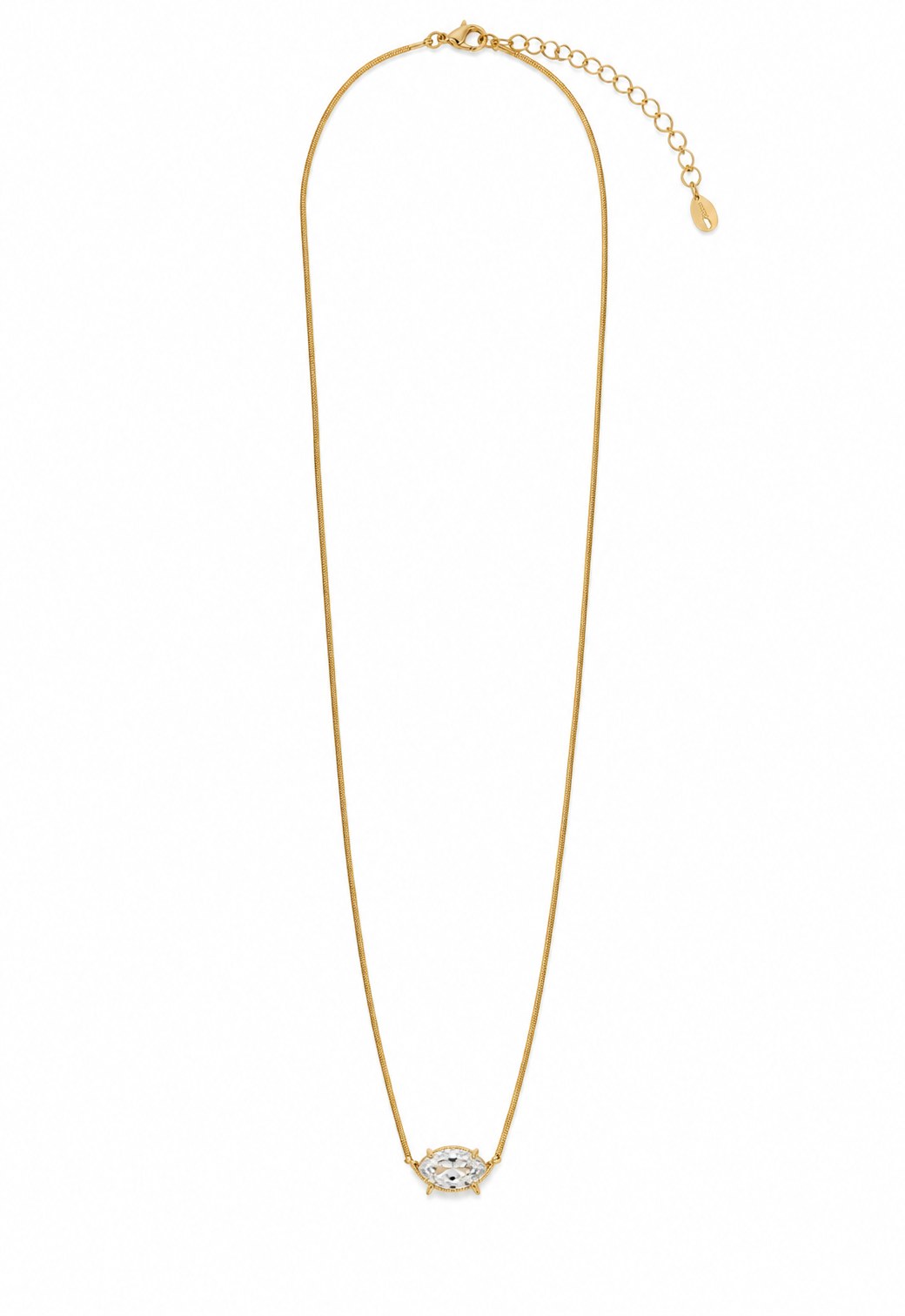 Marquise Gold Necklace