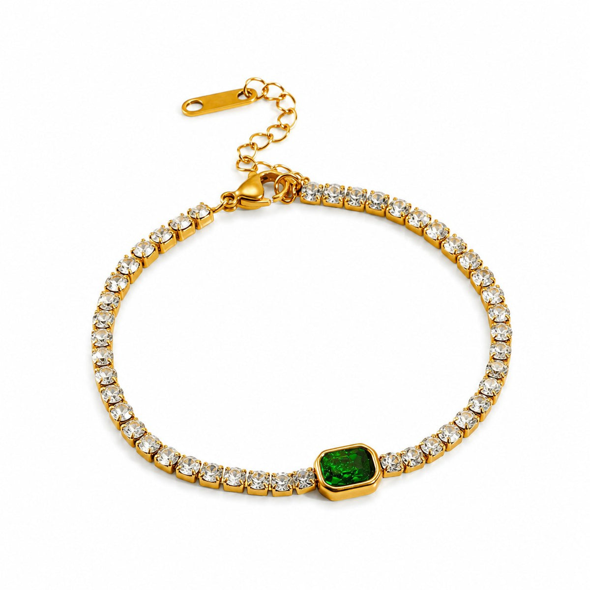 Veronica Gold Tennis Bracelet