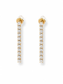 Line Drop Earrings