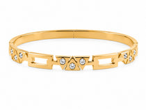 Vertex Gold Plated Bangle