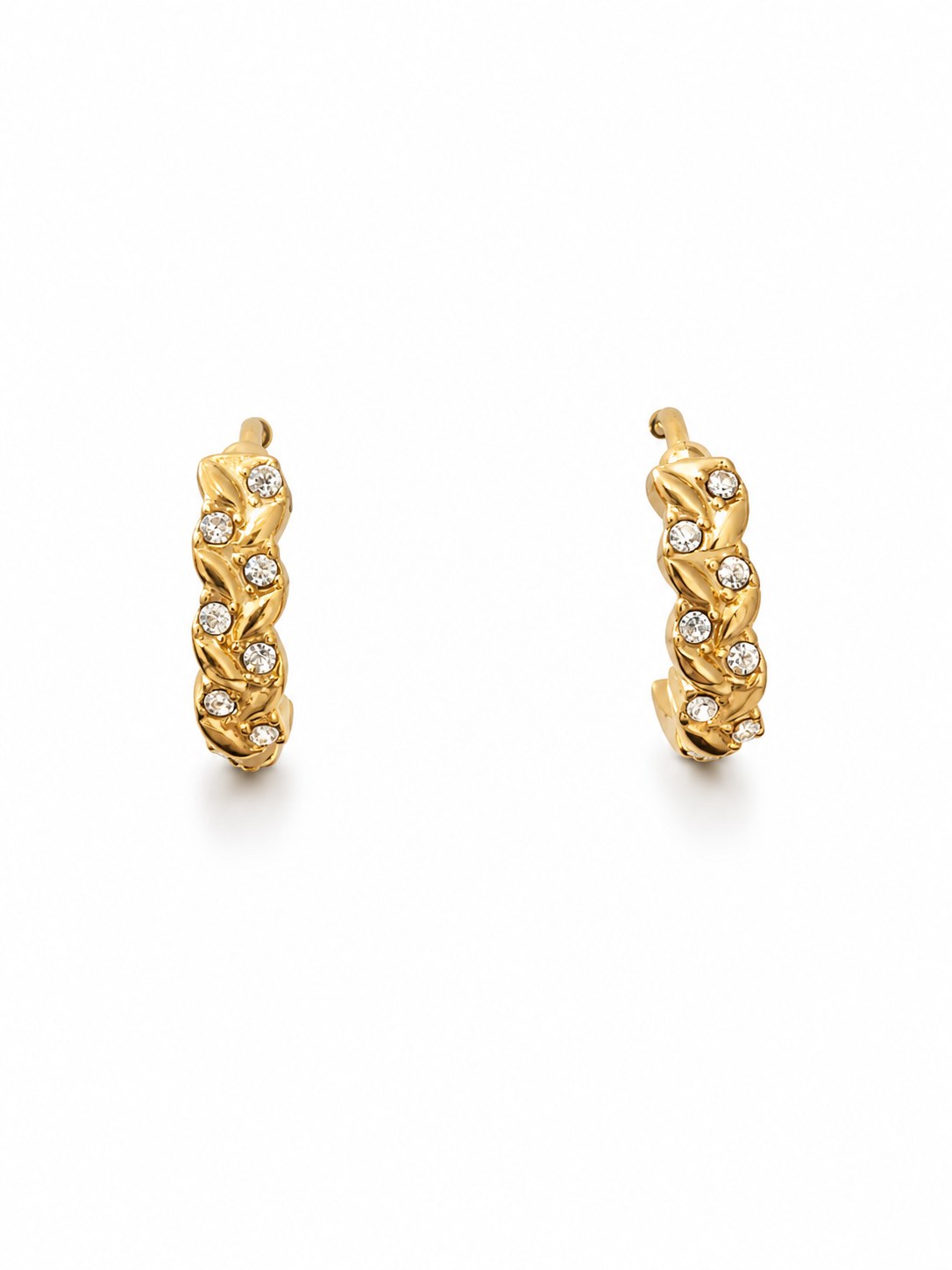 Astria Gold Huggie Earrings