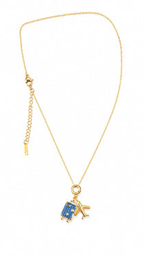 Jet Setter Gold Necklace