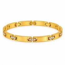 The Icon Gold Plated Bangle