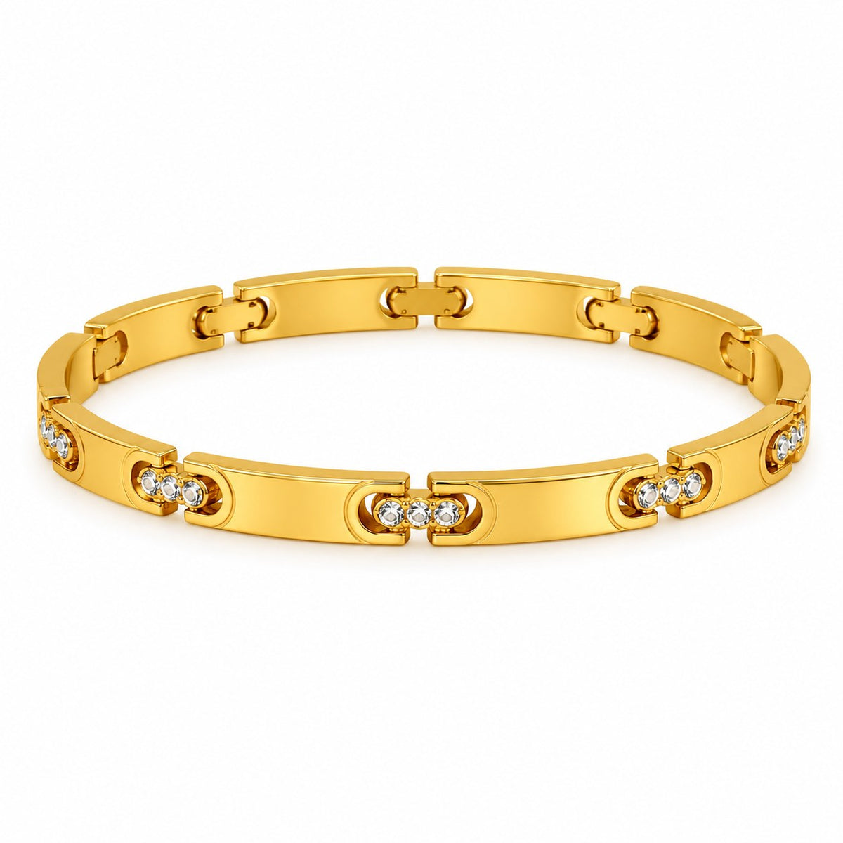 The Icon Gold Plated Bangle