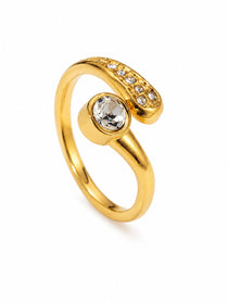 Celestia Open Gold Ring