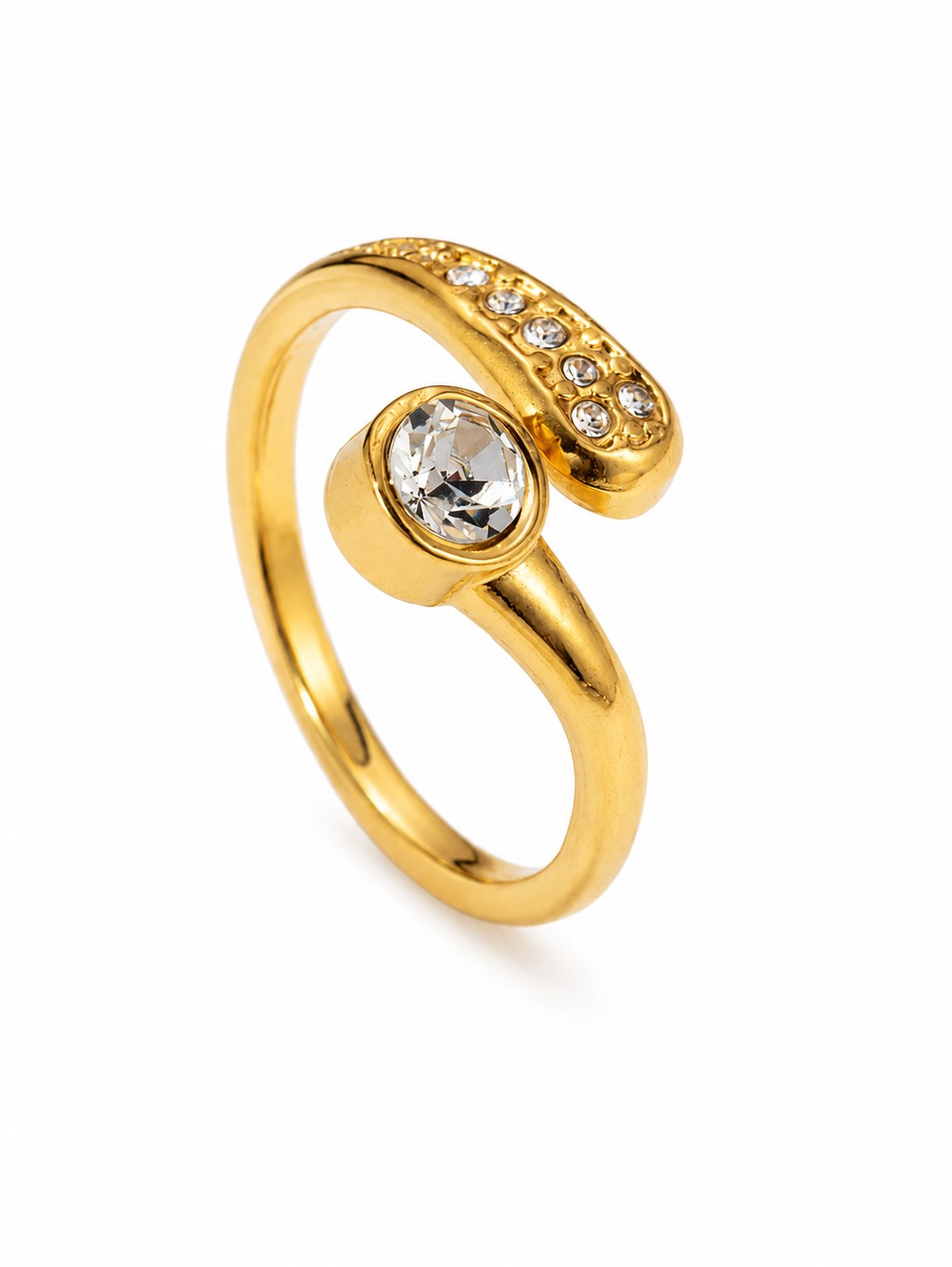 Celestia Open Gold Ring