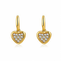 Adora Gold Heart Earrings