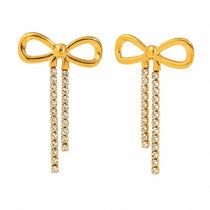 Bella Statement Bow Earrings