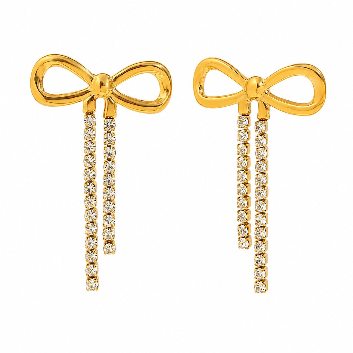 Bella Statement Bow Earrings