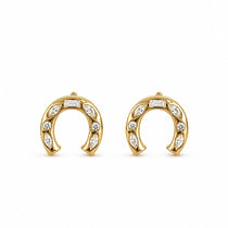 Arc Gold Earrings