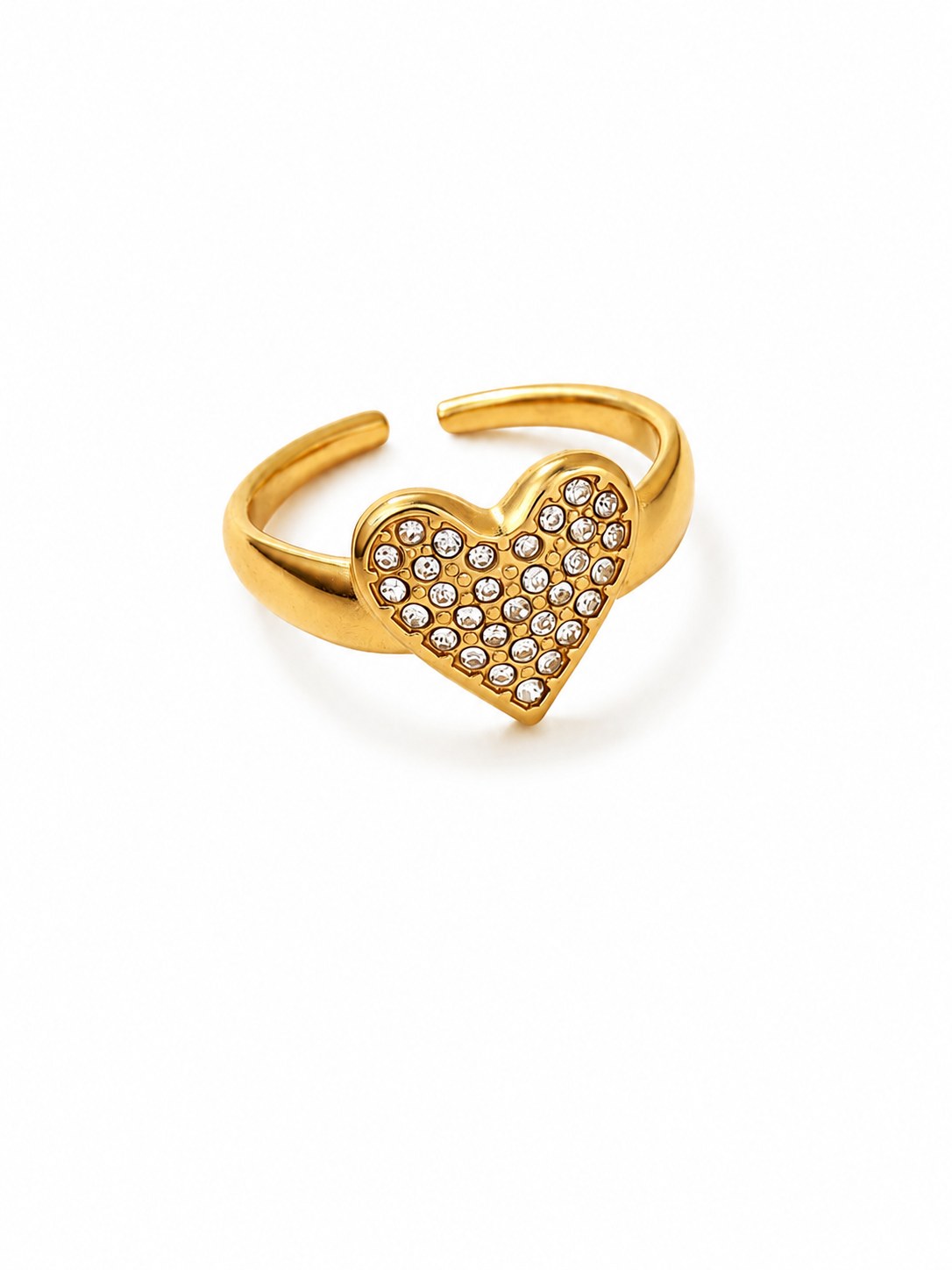 Cherish Gold Heart Ring
