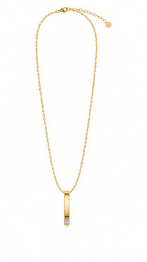 Monarch Bar Gold Necklace
