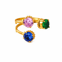 Royal Spectrum Gold Ring