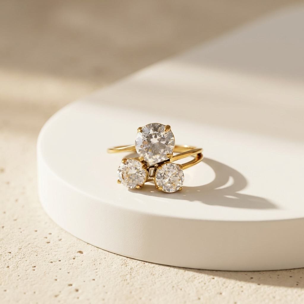 Magnolia Gold Ring