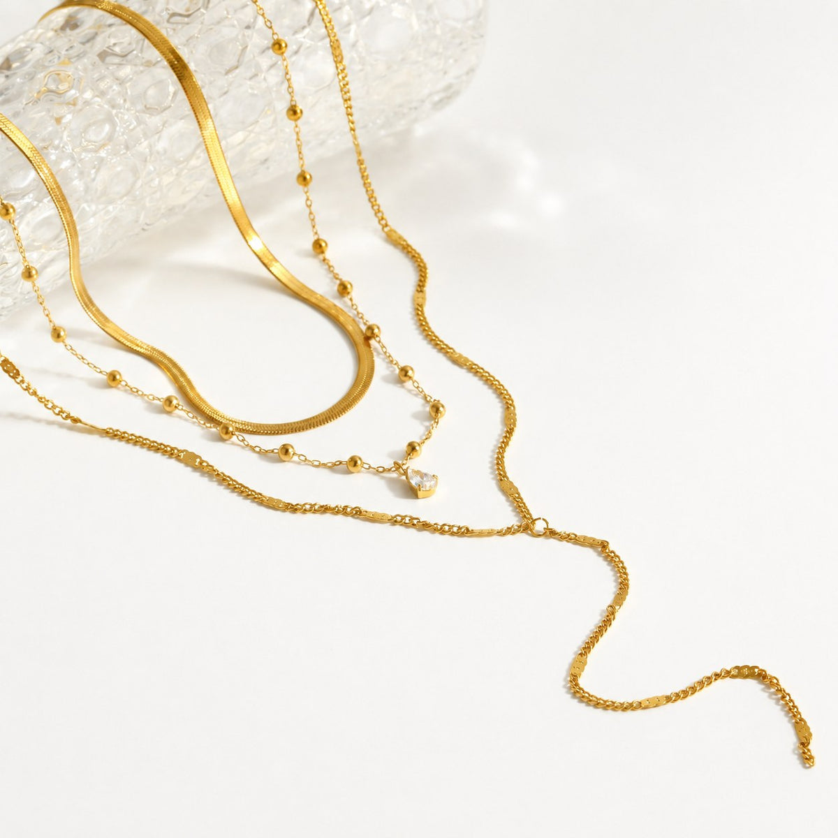Elan Layered Gold Necklace
