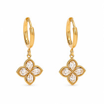Fleur Gold Earrings