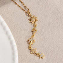 Palm Gold Necklace