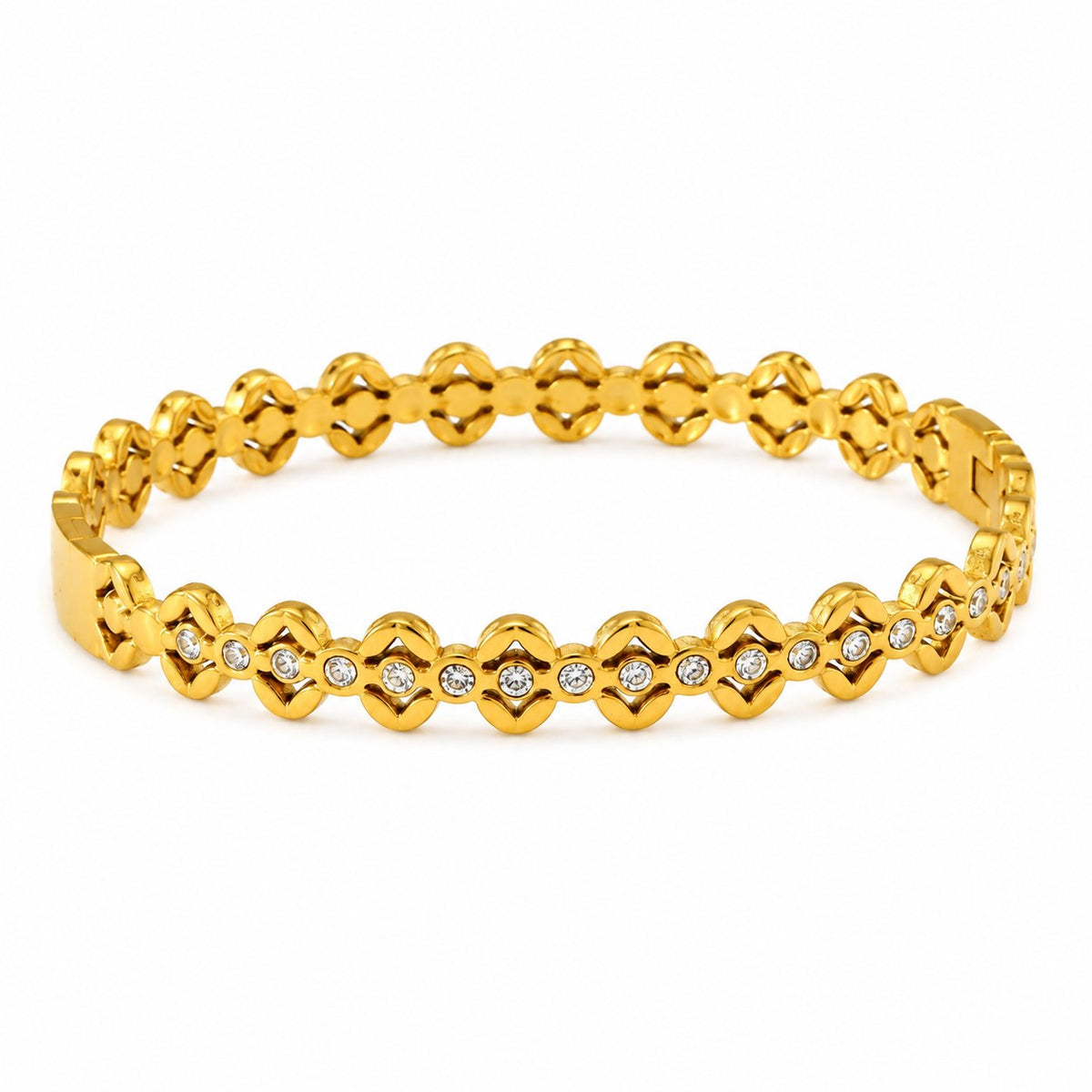 Florence Gold Plated Bangle