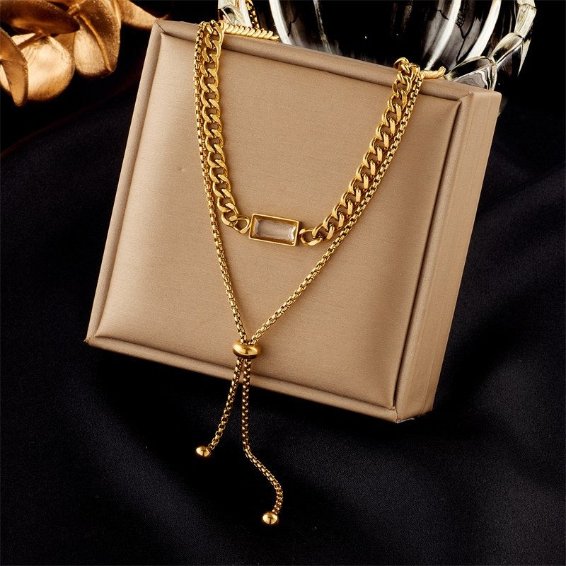 Harmony Layered Gold Necklace
