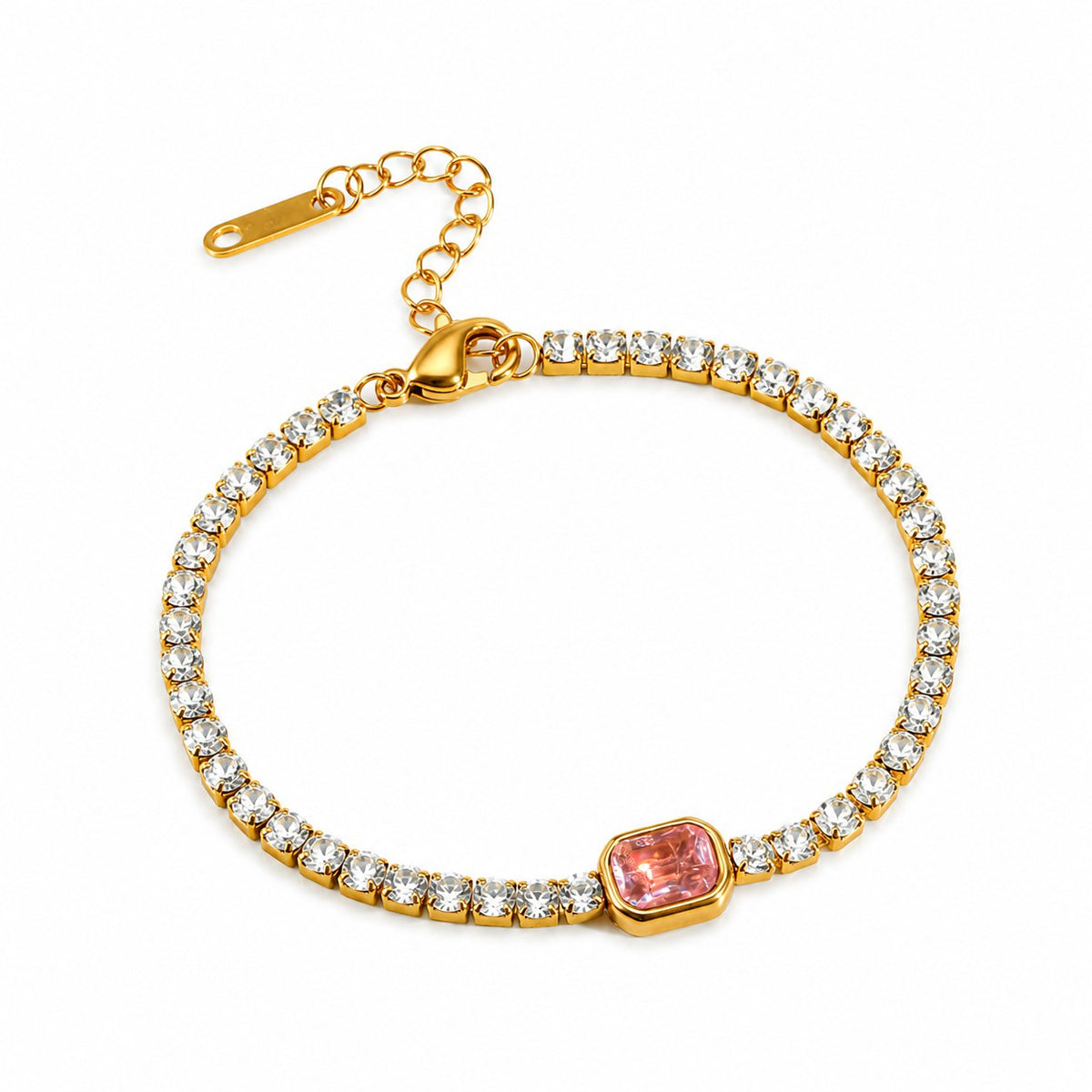 Veronica Gold Tennis Bracelet