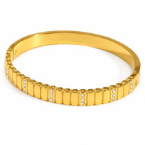 Nova Gold Plated Bangle