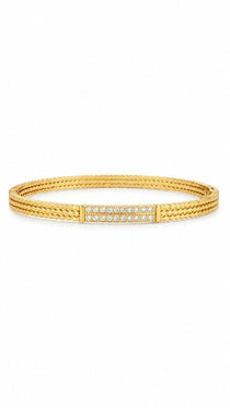 Serena Gold Plated Bangle