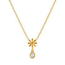 Fleur Gold Necklace