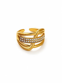 Grace Interlace Gold Ring