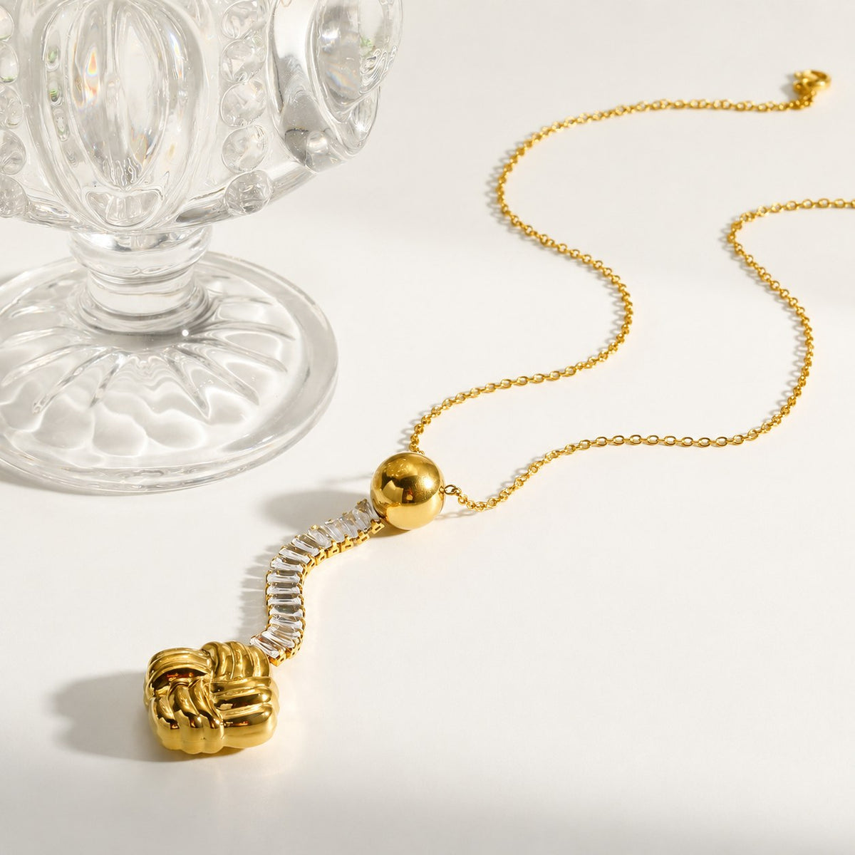 Zenith Glow Gold Necklace