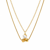 Pebble Gold Necklace