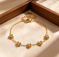 Flora Gold Bracelet