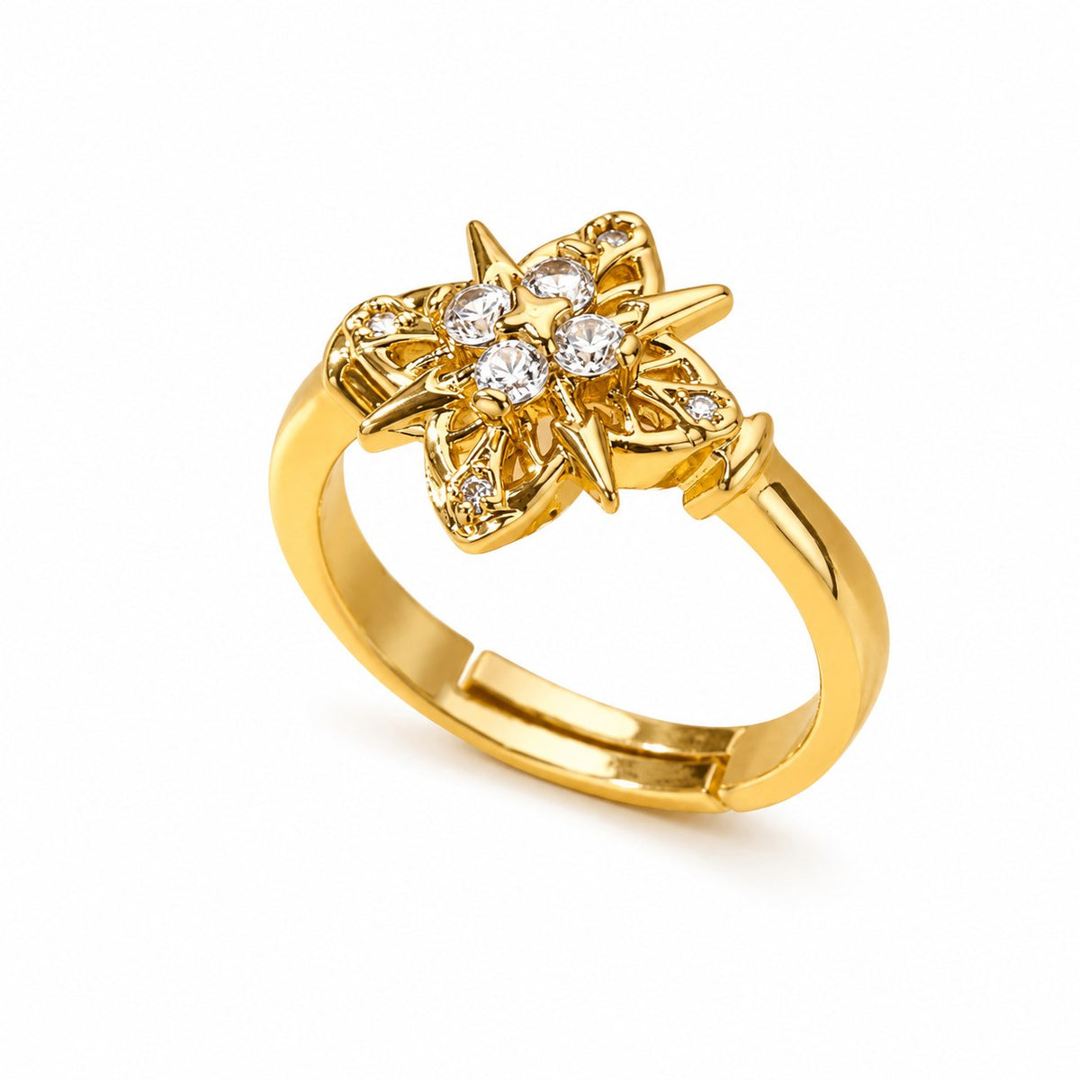 North Star Gold Ring