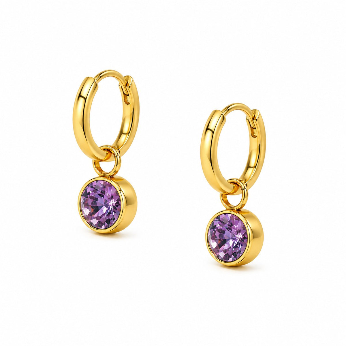 Icon Gold Huggie Earrings
