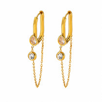 Soft Glow Gold Earrings