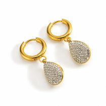 Dewdrop Gold Earrings