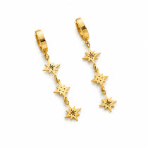 StarDrop Gold Earrings