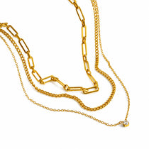 The Icon Layered Gold Necklace