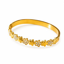 Fiora Gold Plated Bangle