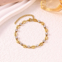 Interlock Gold Bracelet
