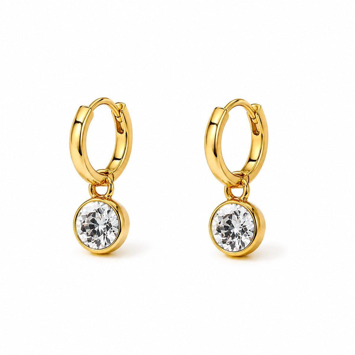 Icon Gold Huggie Earrings