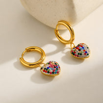 Confetti Gold Earrings