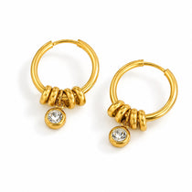 Coil Gold Hoop Earrings