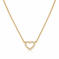 Lumi Heart Gold Necklace