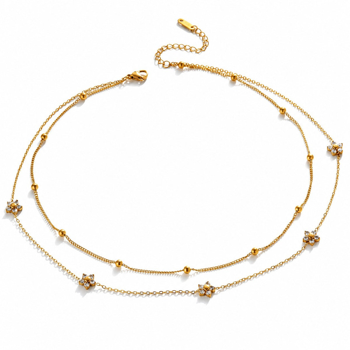 Morning Bloom Gold Necklace