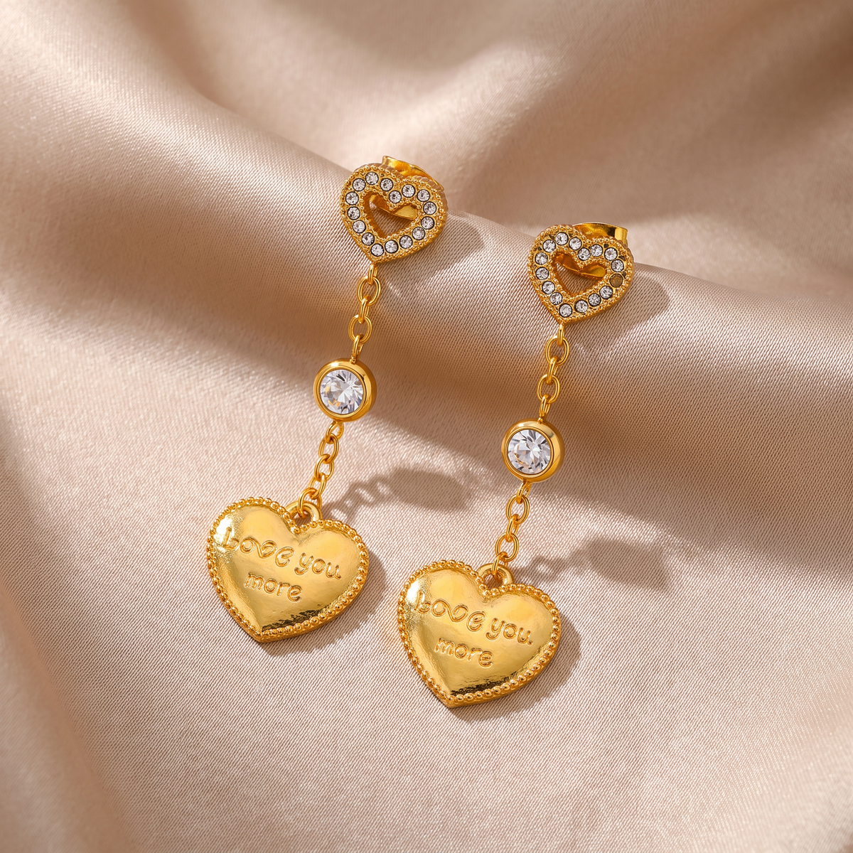 Beloved Spark Gold Earrings Main image