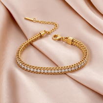 Verona Weave Gold Bracelet